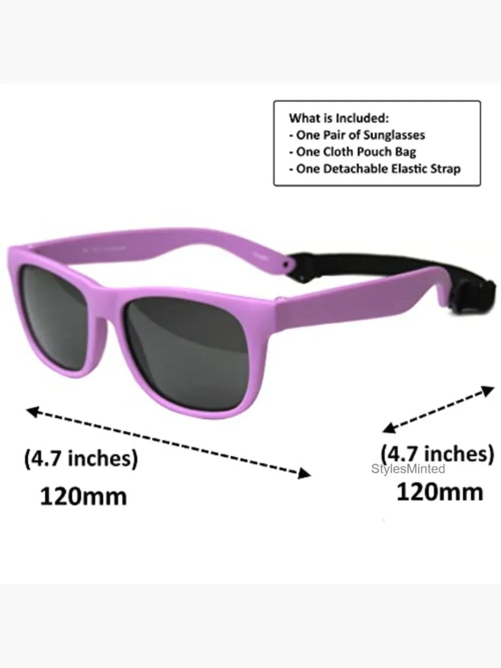 Toddler's First Sunglasses for Ages 2-4 Years UV Protection